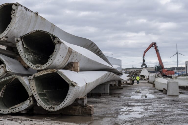 Genbrug og genanvendelse af vindmøllevinger